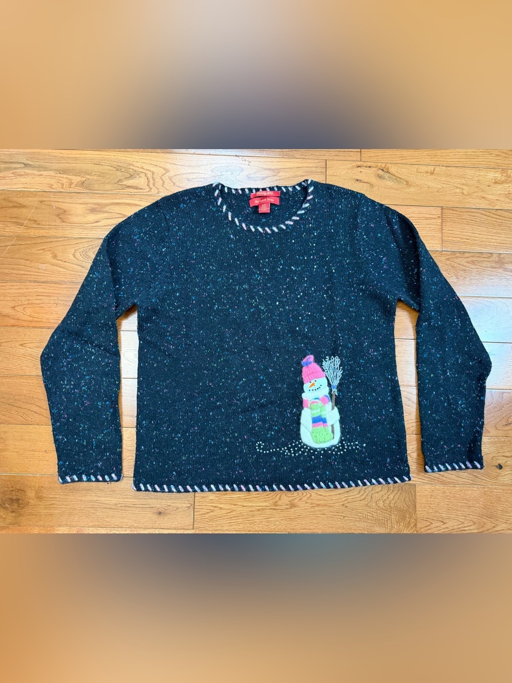 VTG Northern Isles Holiday 2004 Grandmacore Embroidered Sweater